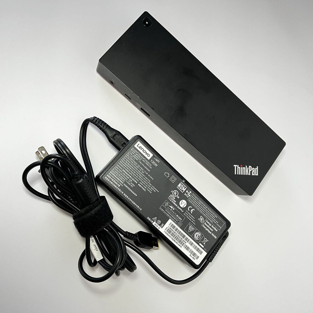 Lenovo ThinkPad Thunderbolt 3 Dock DBB9003L1 / 40AC - 135W Adapter